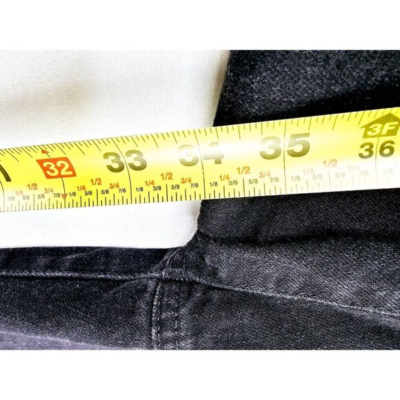 American Eagle Outfitters Airflex+ Size 28X34 Mens Original Straight Black Jeans - Picture 8 of 12